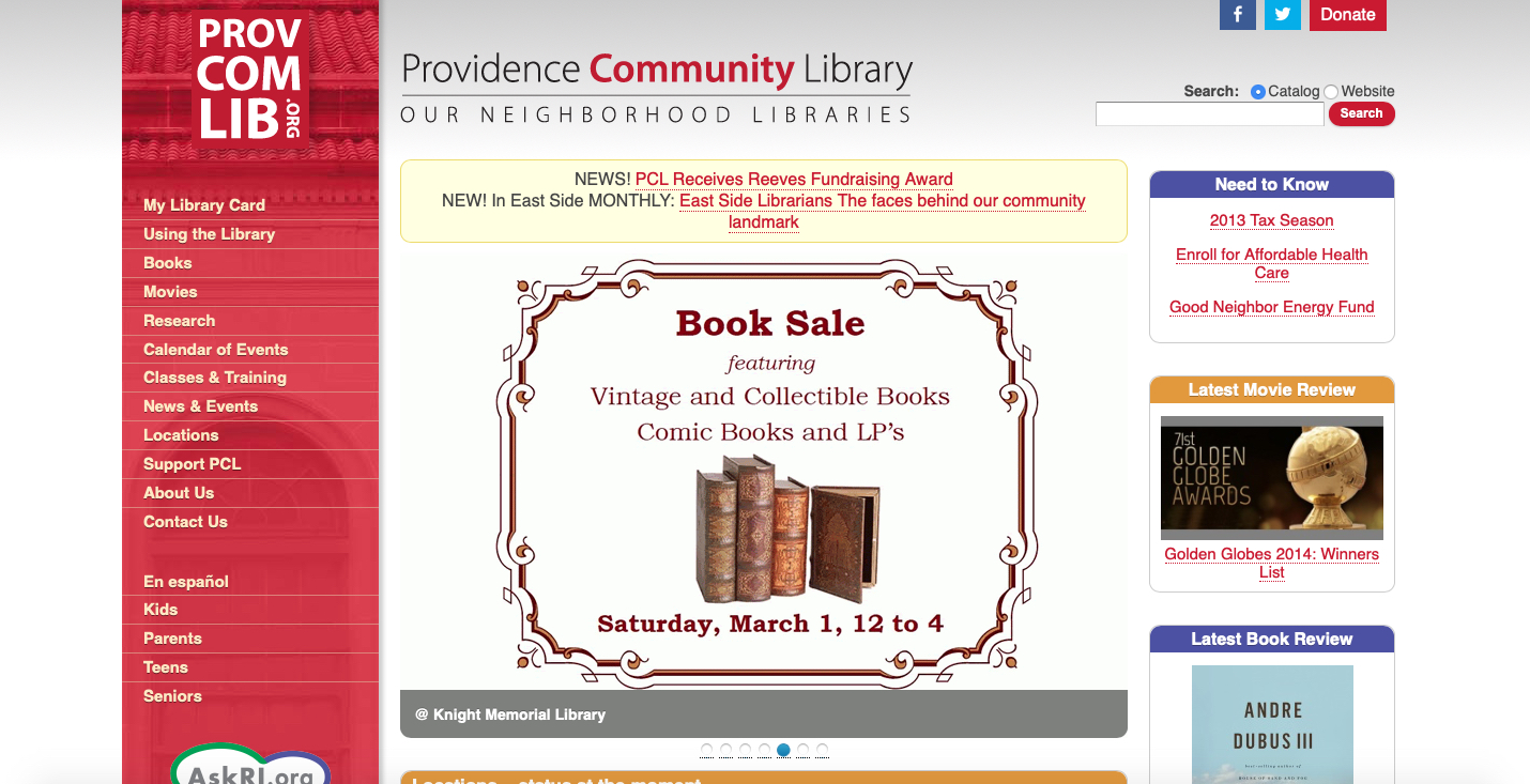 PCL Website 2014